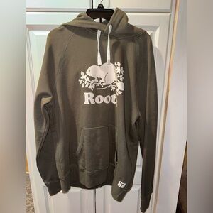 New Roots Grey Hoodie Size Large